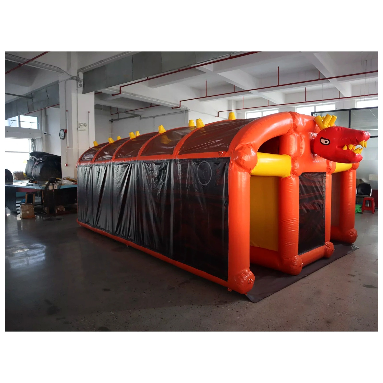 Large Orange Inflatable Maze 3 - Outdoor Adventure Kids Party 评论和价格