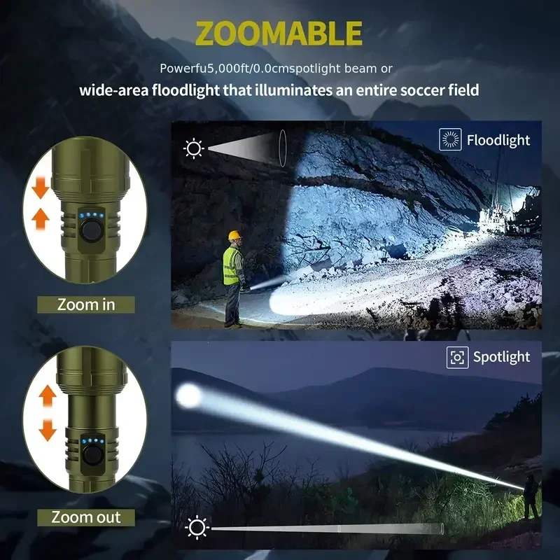 Powerful Flashlight Concentrat - Outdoor Adventure Inc 评论和价格