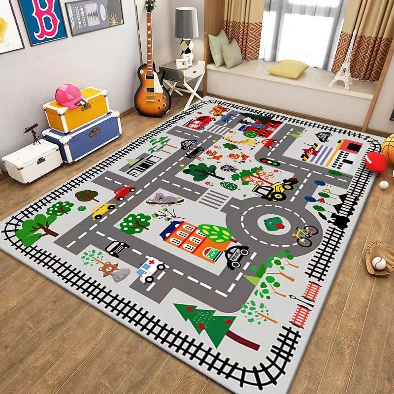 Colorful Kids City Map Play Ma - Outdoor Adventure Education 评论和价格
