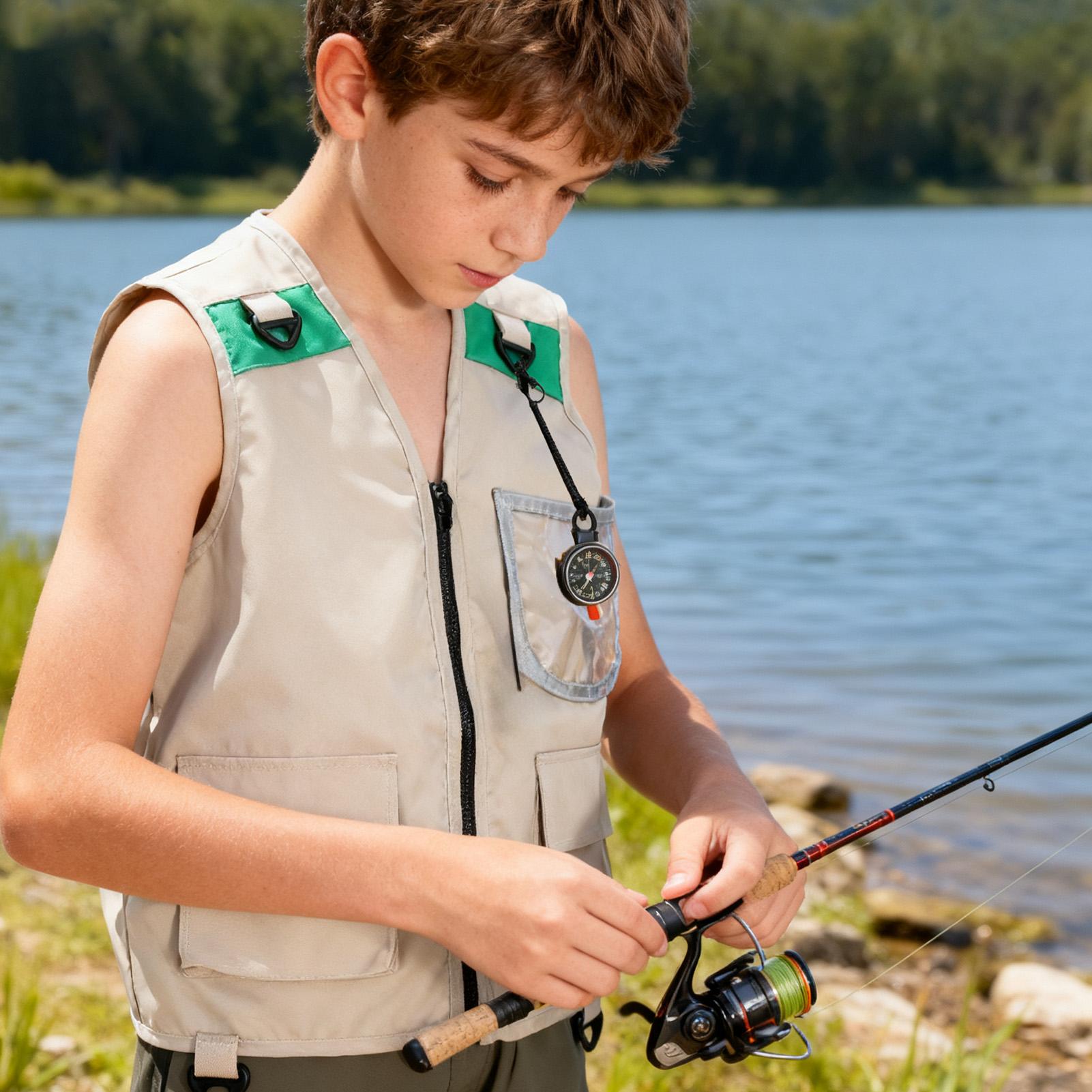 Fishing Vest Children Explorer - Outdoor Adventure Kids Party 评论和价格