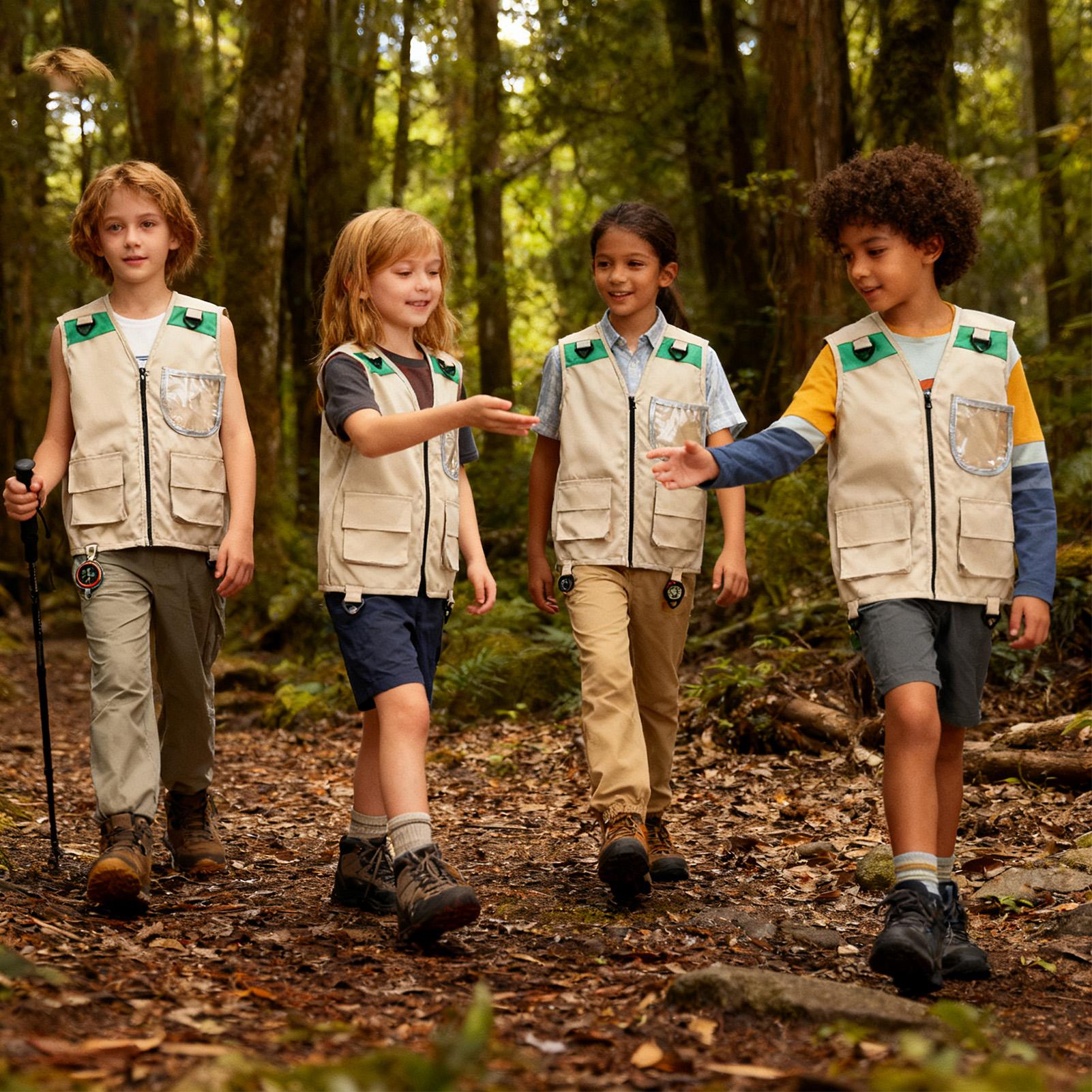 Fishing Vest Children Explorer - Outdoor Adventure Kids Party 评论和价格