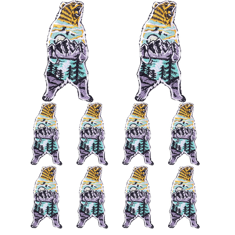10PCS/lots Animal Patch Outdoo - Outdoor Adventure Show 评论和价格