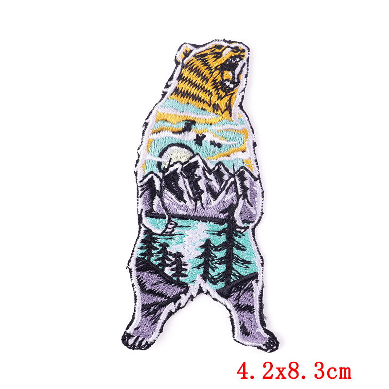 10PCS/lots Animal Patch Outdoo - Outdoor Adventure Show 评论和价格