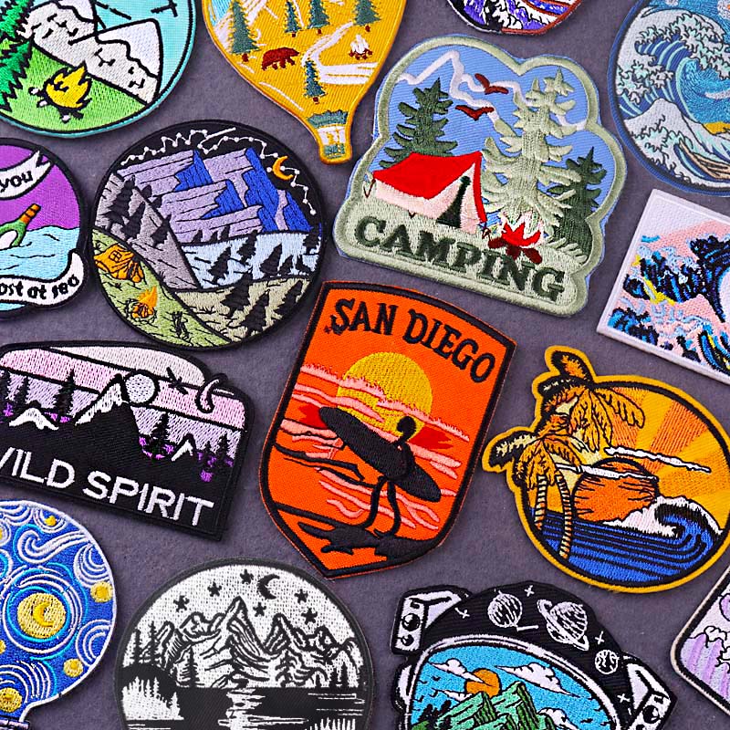 Wilderness Patches On Clothes  - Outdoor Adventure Show 评论和价格
