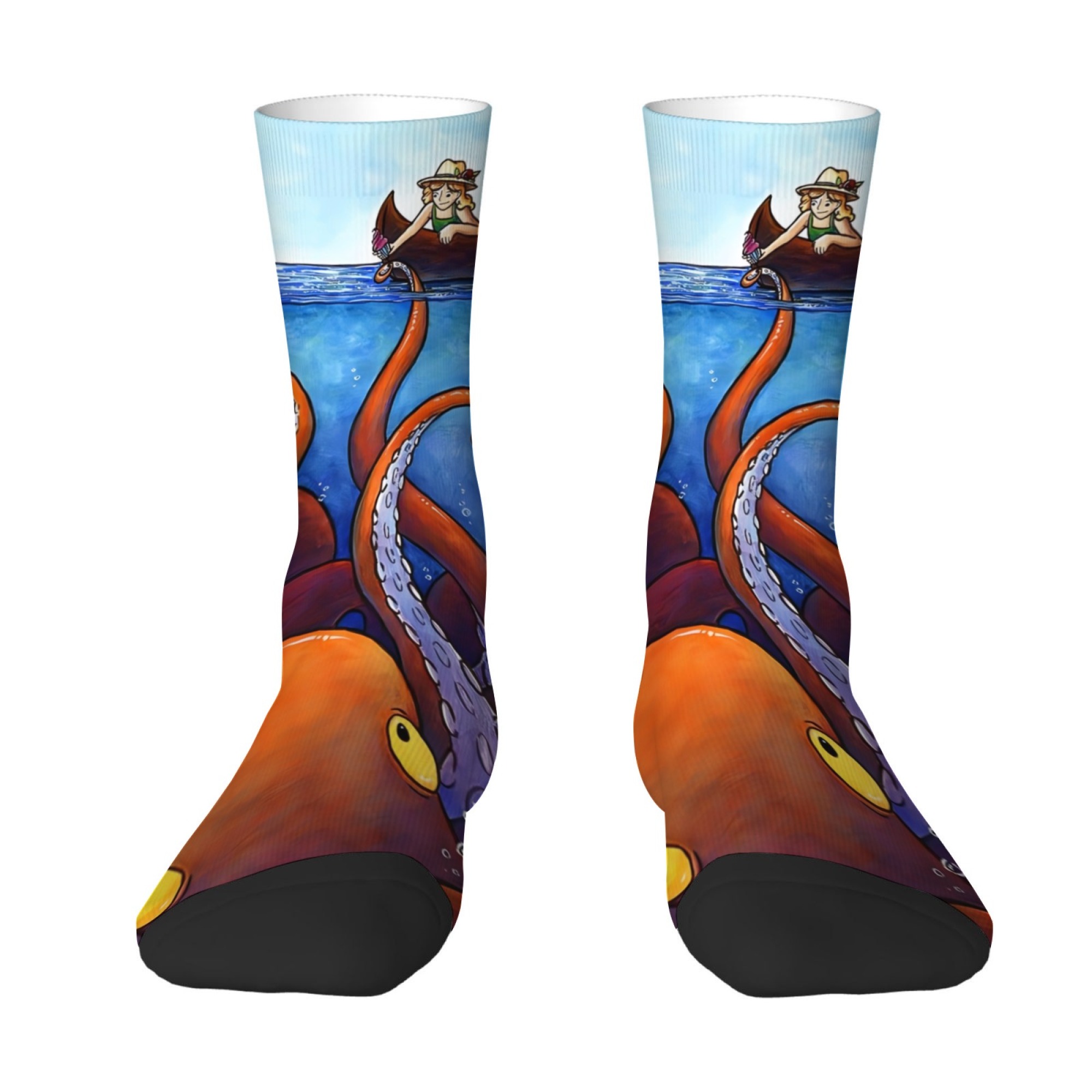 Ocean Adventure Print Socks So - Outdoor Adventure Holidays 评论和价格