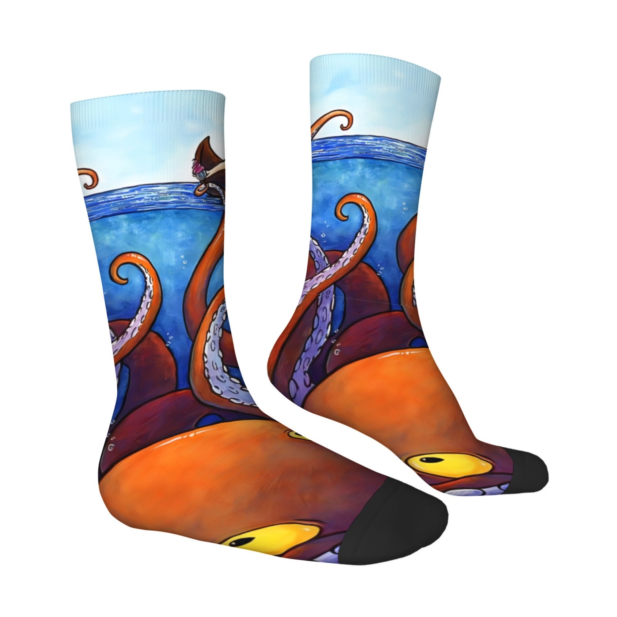 Ocean Adventure Print Socks So - Outdoor Adventure Holidays 评论和价格