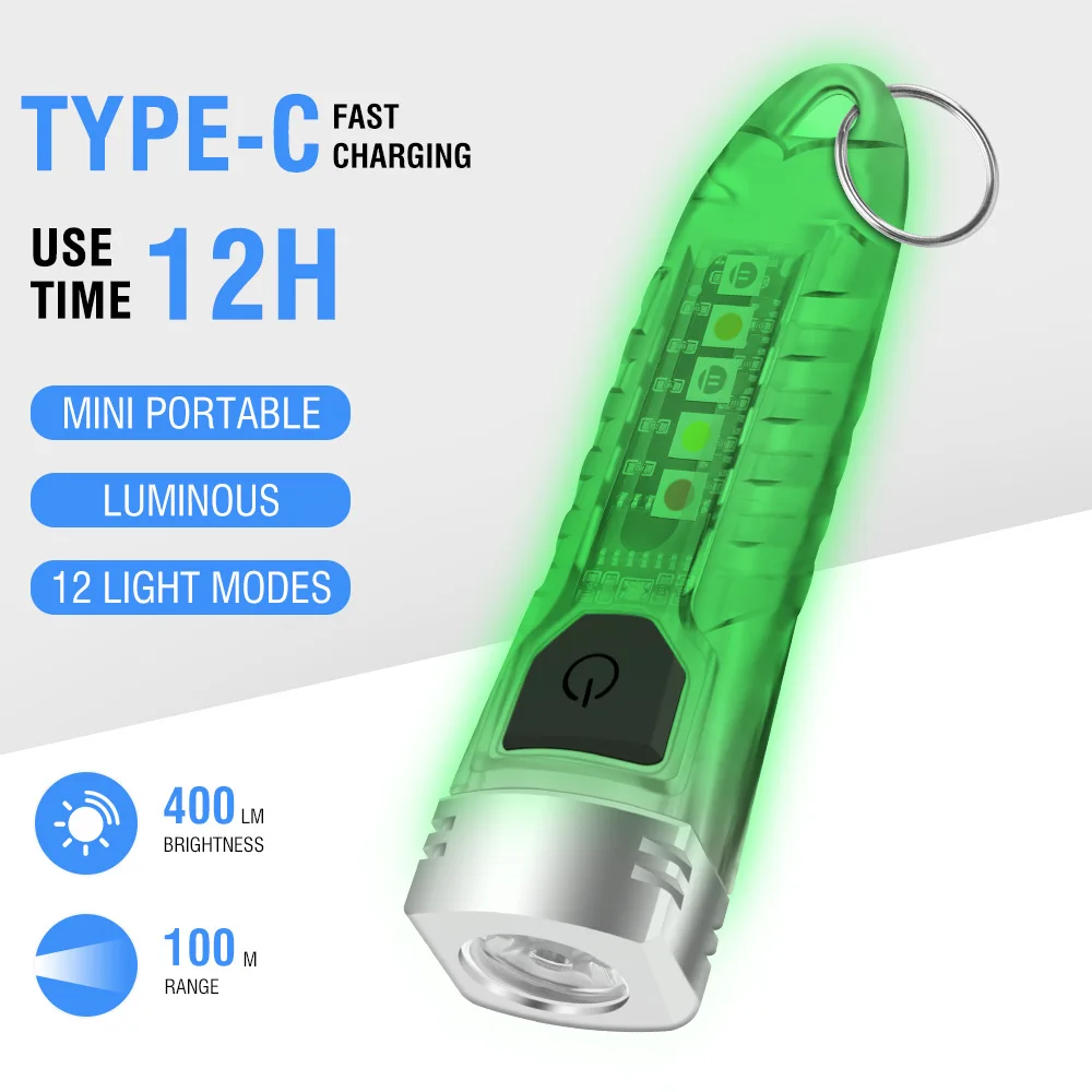 BORUiT V1 LED Keychain Portabl - Outdoor Adventure Inc 评论和价格