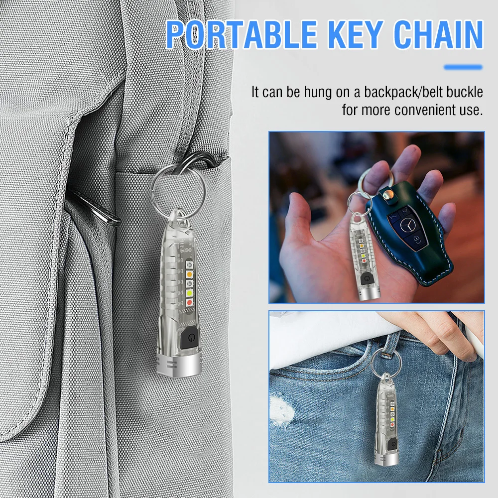 BORUiT V1 LED Keychain Portabl - Outdoor Adventure Inc 评论和价格