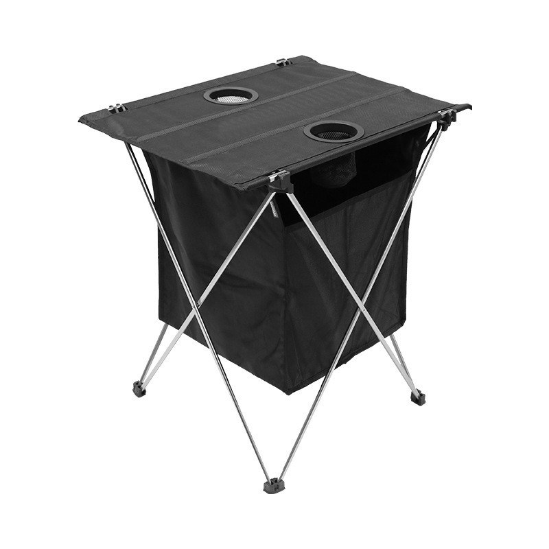 Aluminum Folding Table with St - Outdoor Adventure Table With Storage 评论和价格