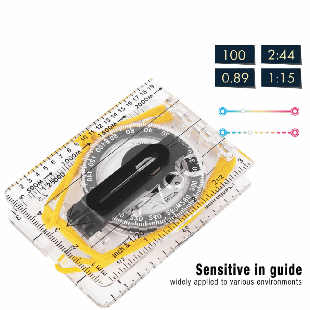 Durable Lightweight Orienteeri - Map Compass Orienteering 评论和价格