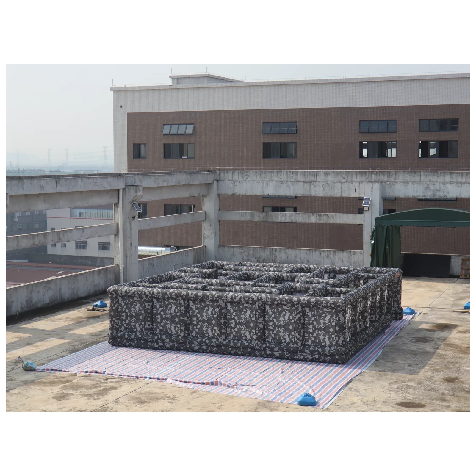 Large Gray Camouflage Open Inf - Outdoor Adventure Kids Party 评论和价格