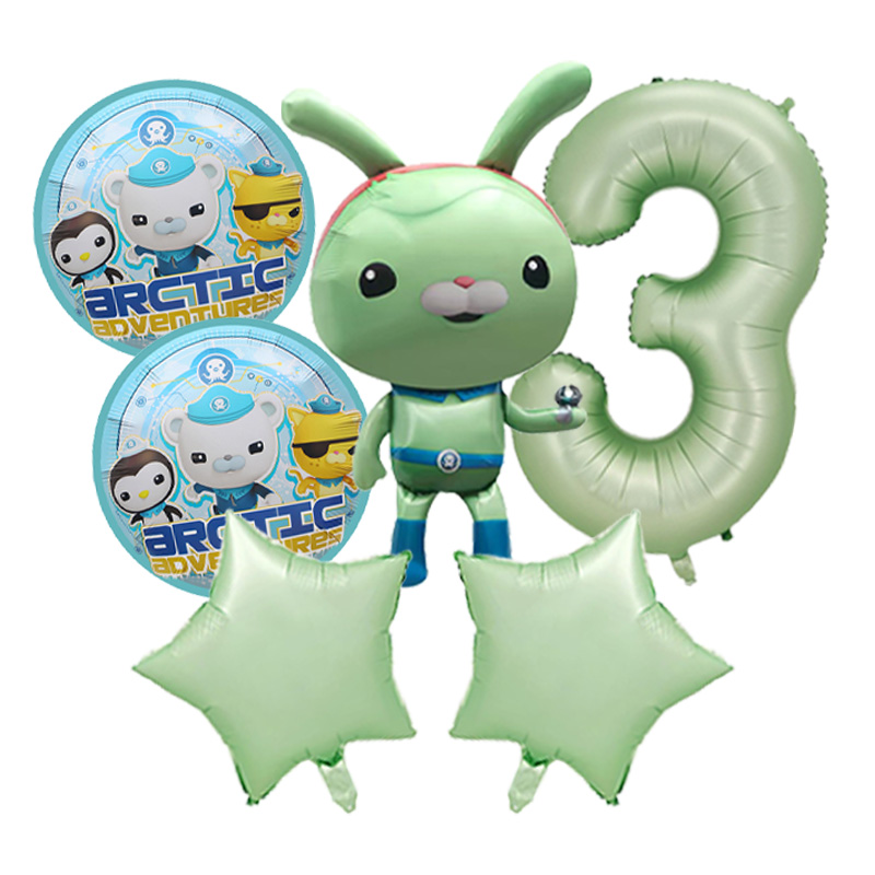 Octonauts Foil Balloons Set Se - Outdoor Adventure Kids Party 评论和价格