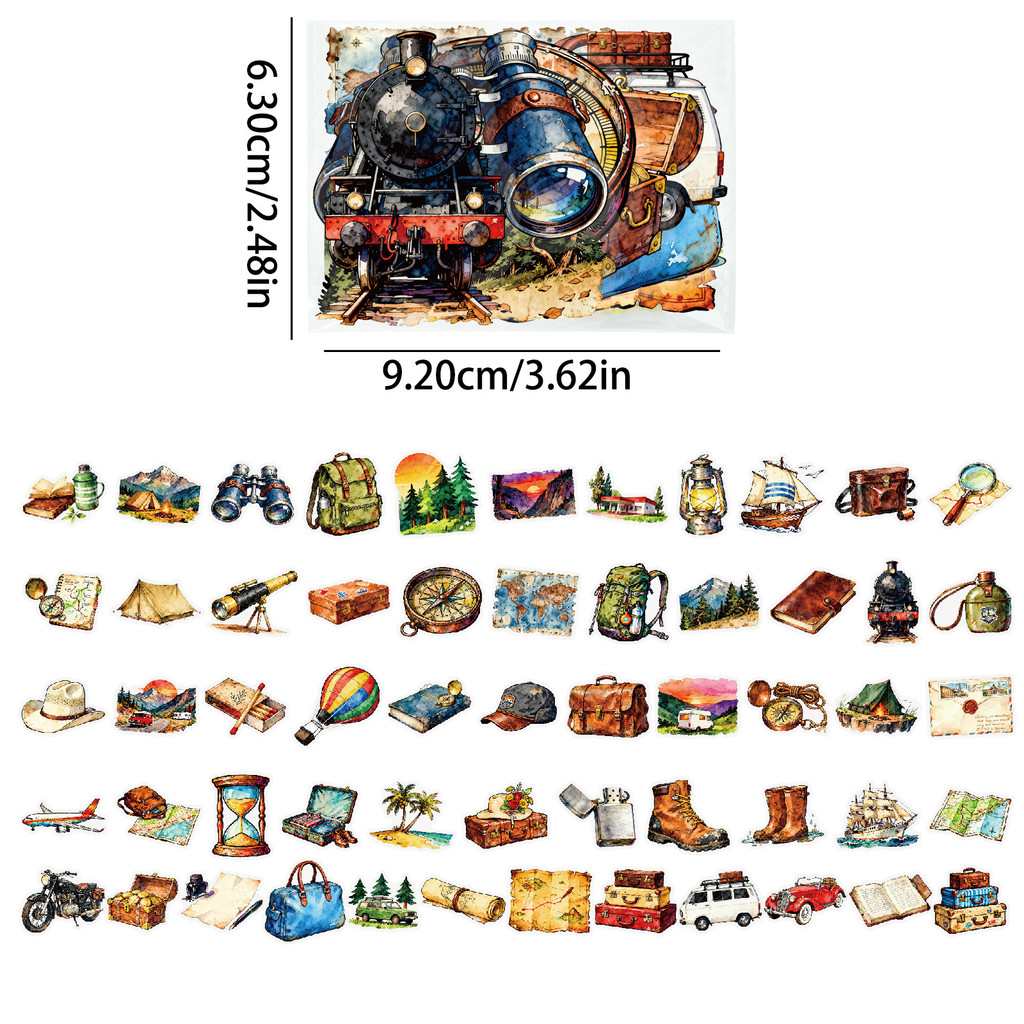 56Pcs Travel Outdoor PET Stick - Outdoor Adventure Store 评论和价格